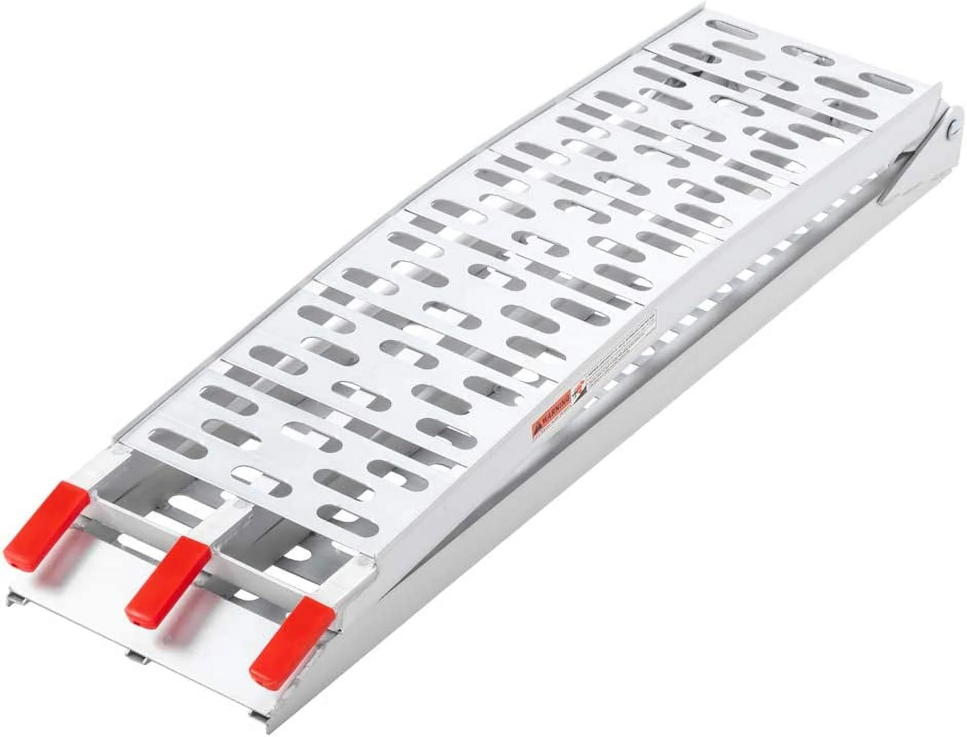 Aluminum Truck Ramp N/A 7ft Aluminum Folding 1500 lb Maax Load Silver(2) - Image 10