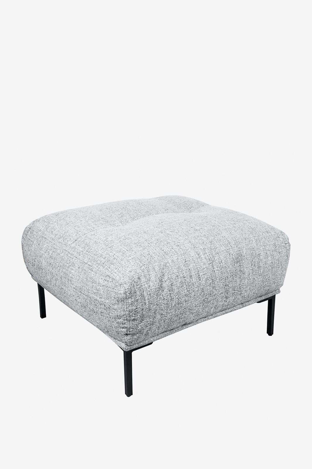 The Duke hocker Taft ecru