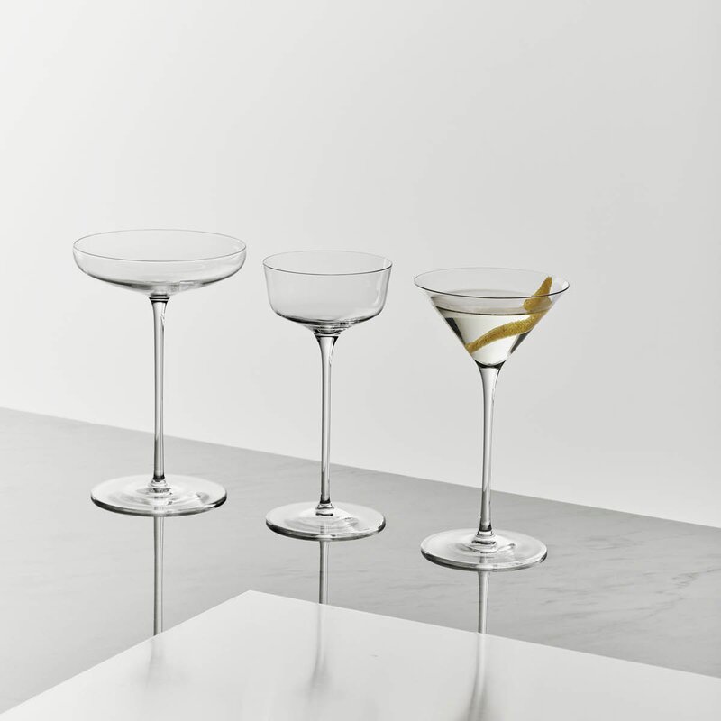 Orrefors x Björn Frantzén martiniglass 13 cl 2 stk