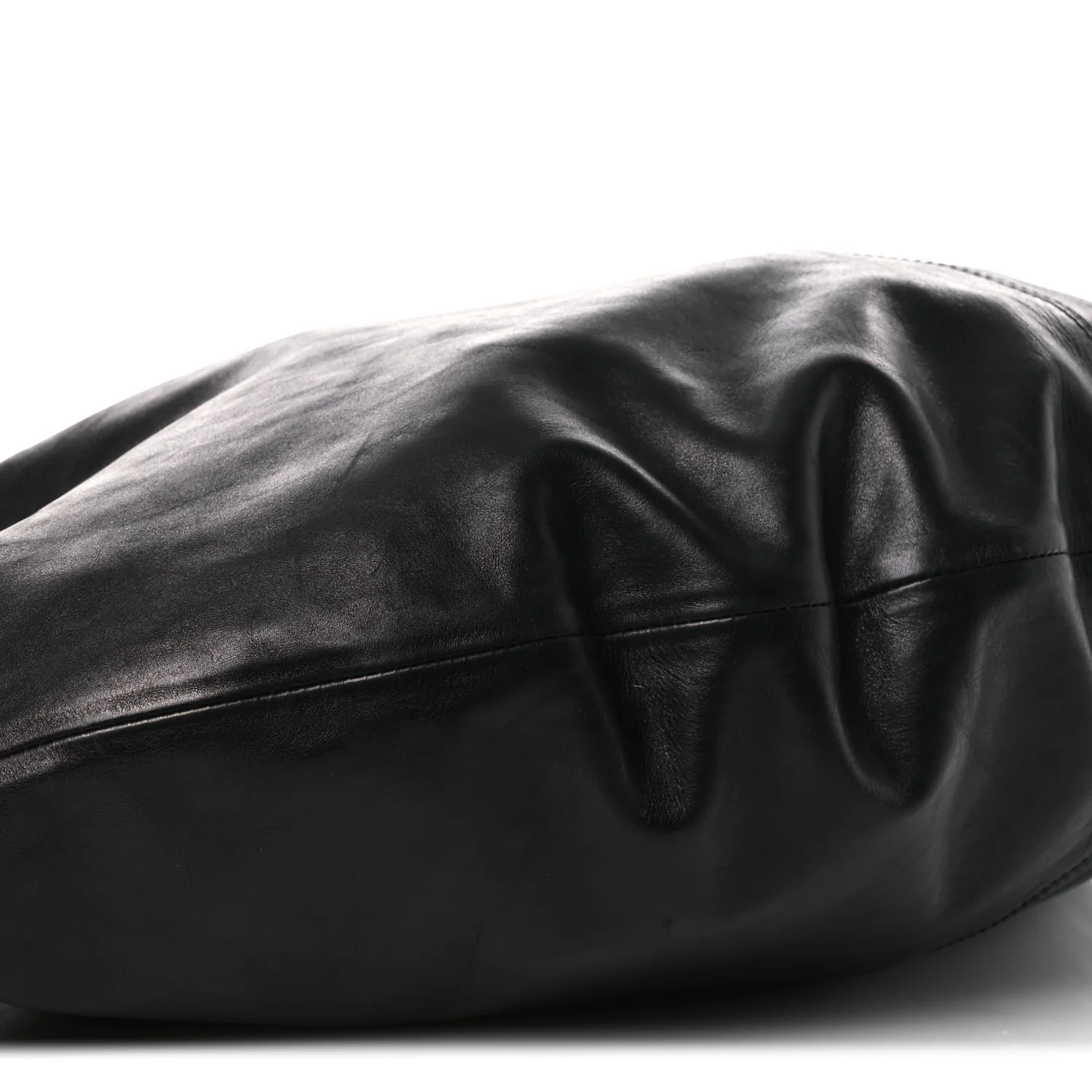 Vintage Calfskin Extra Large Olivia Hobo Black