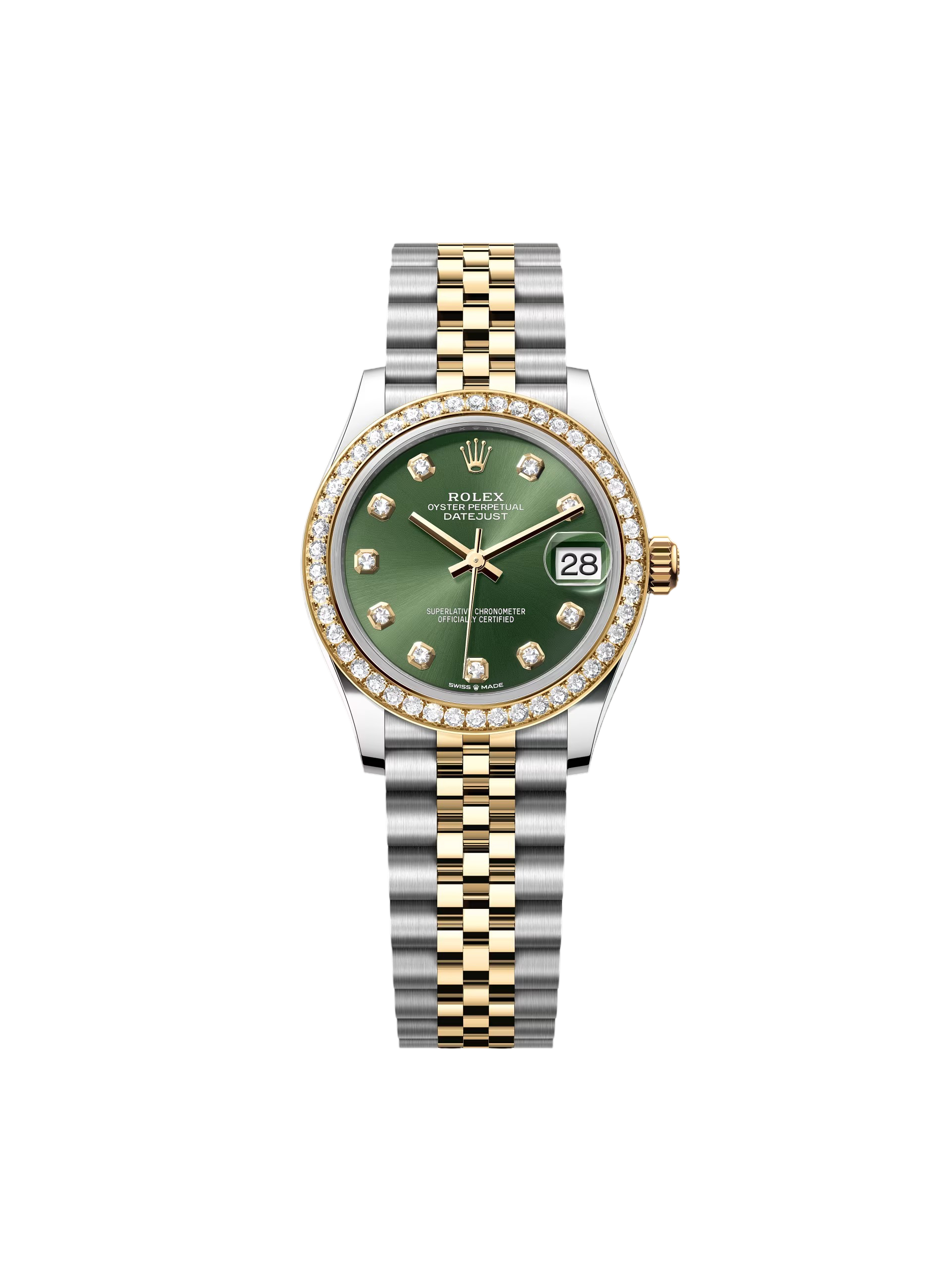 【Super Clone】RLX Datejust m278383RBR-0029/0030 31mm Olive Green Dial Oyster Bracelet