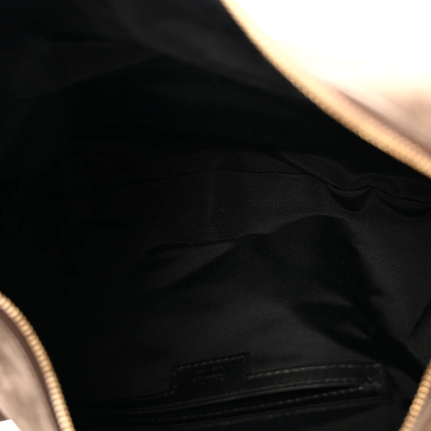 Suede Calfskin Medium Olivia Hobo Toffee