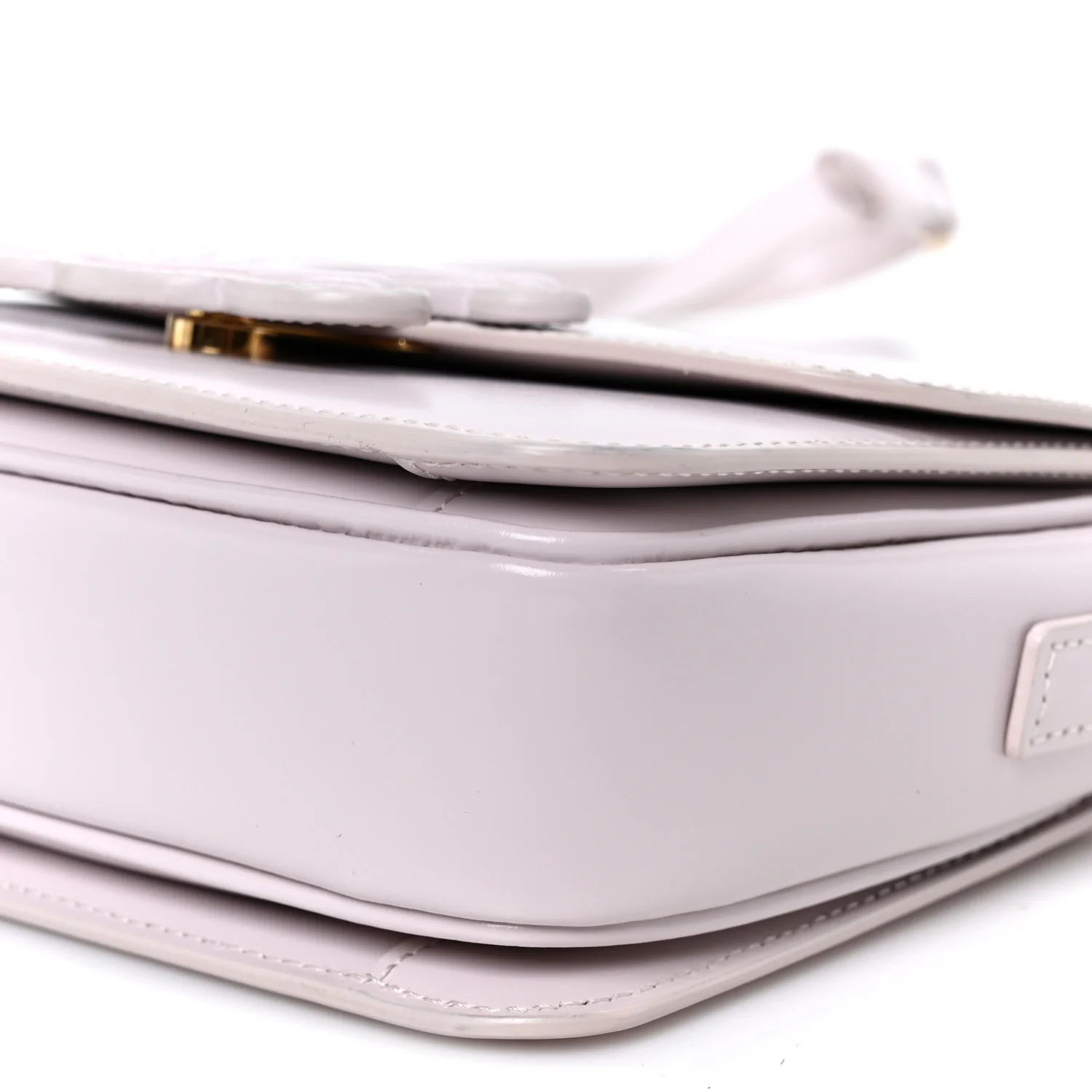 Shiny Calfskin Teen Cuir Triomphe Poudre