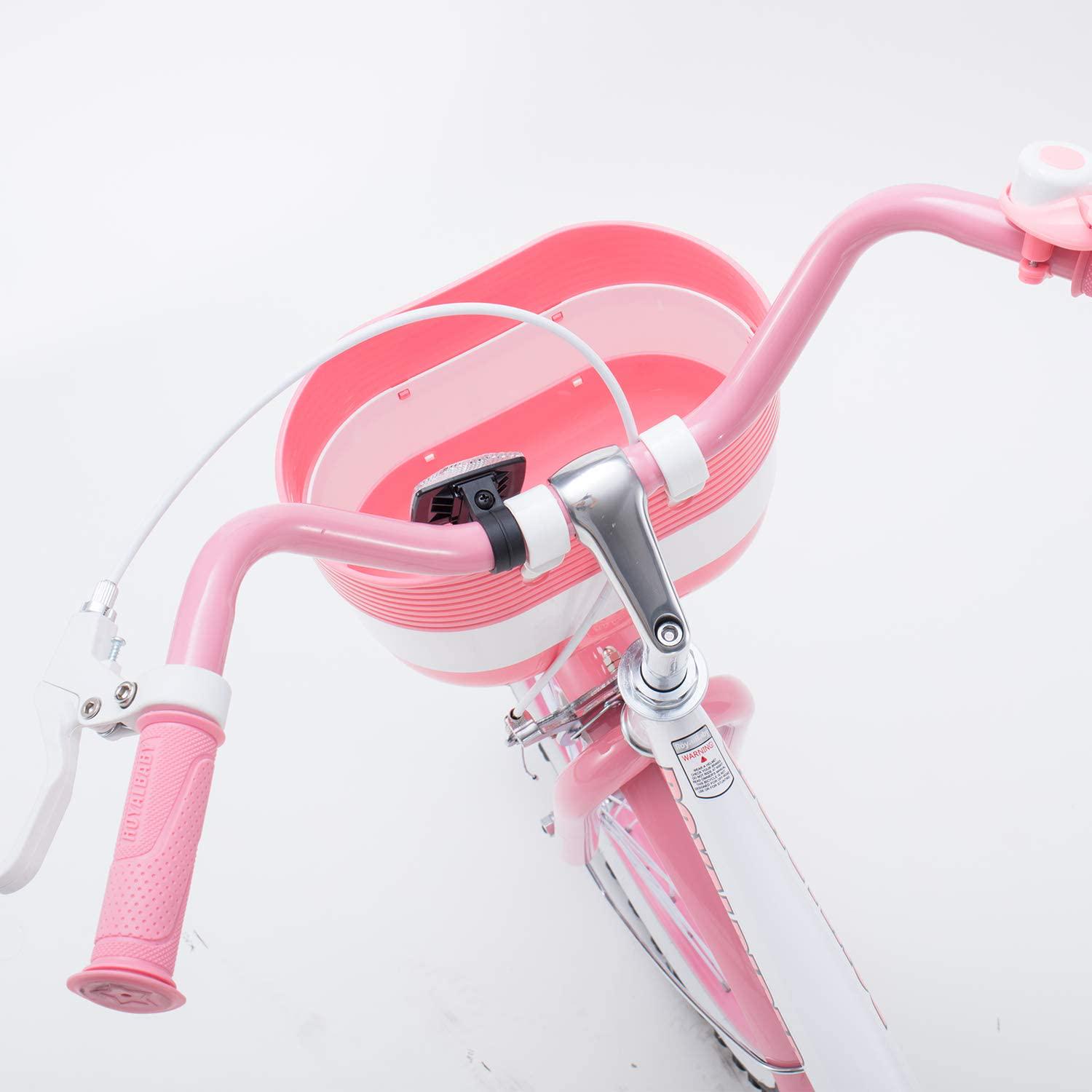Jenny Princess 20 inch Girl-s Bicycle. White Pink - Image 5