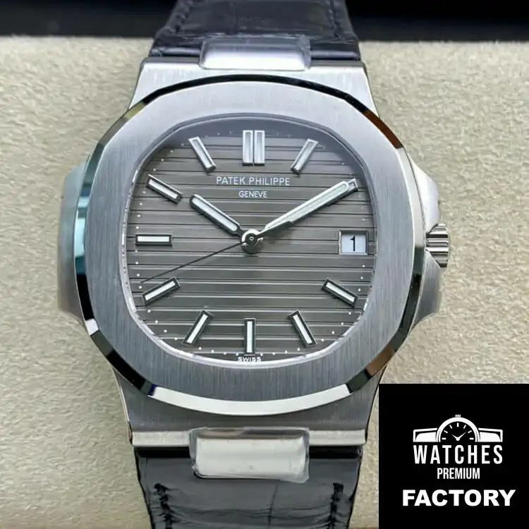 Patek Philippe Nautilus 5711G-001 3K Factory Black Strap