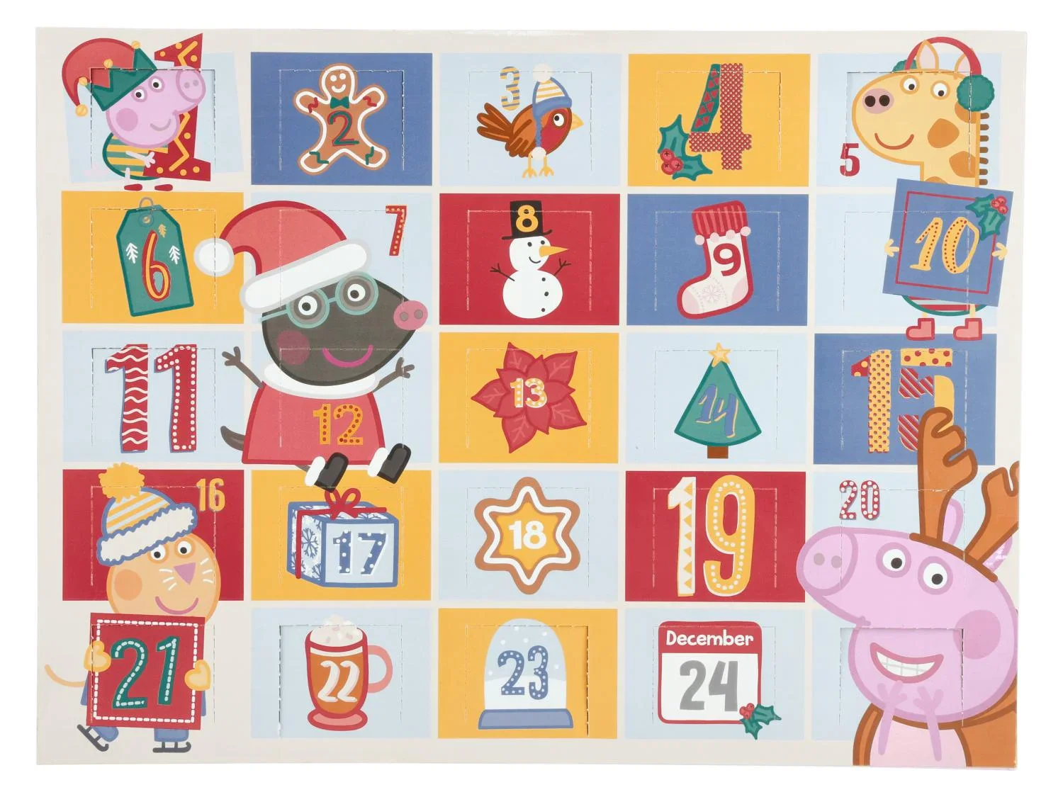 Calendrier de l'Avent Peppa Pig
