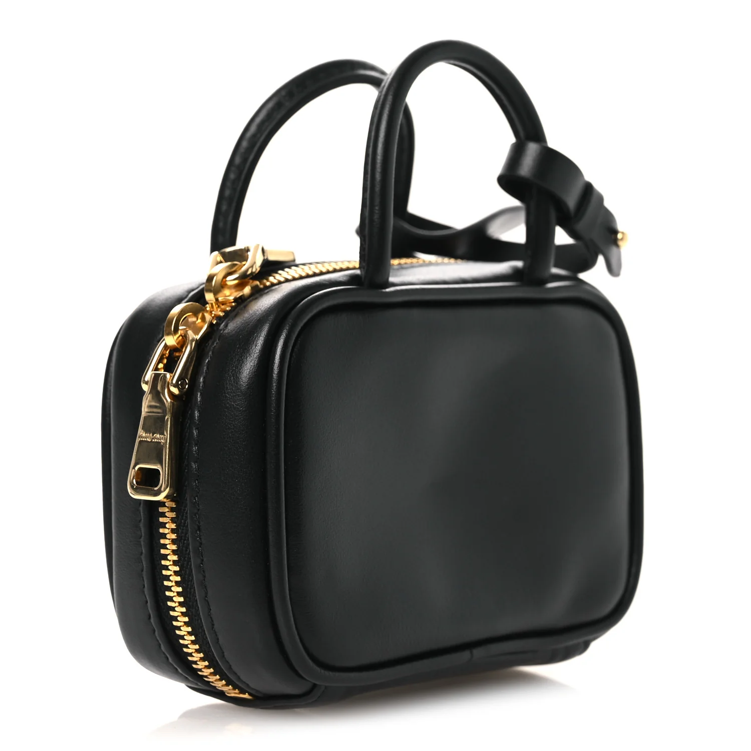Nappa Micro Bag Black