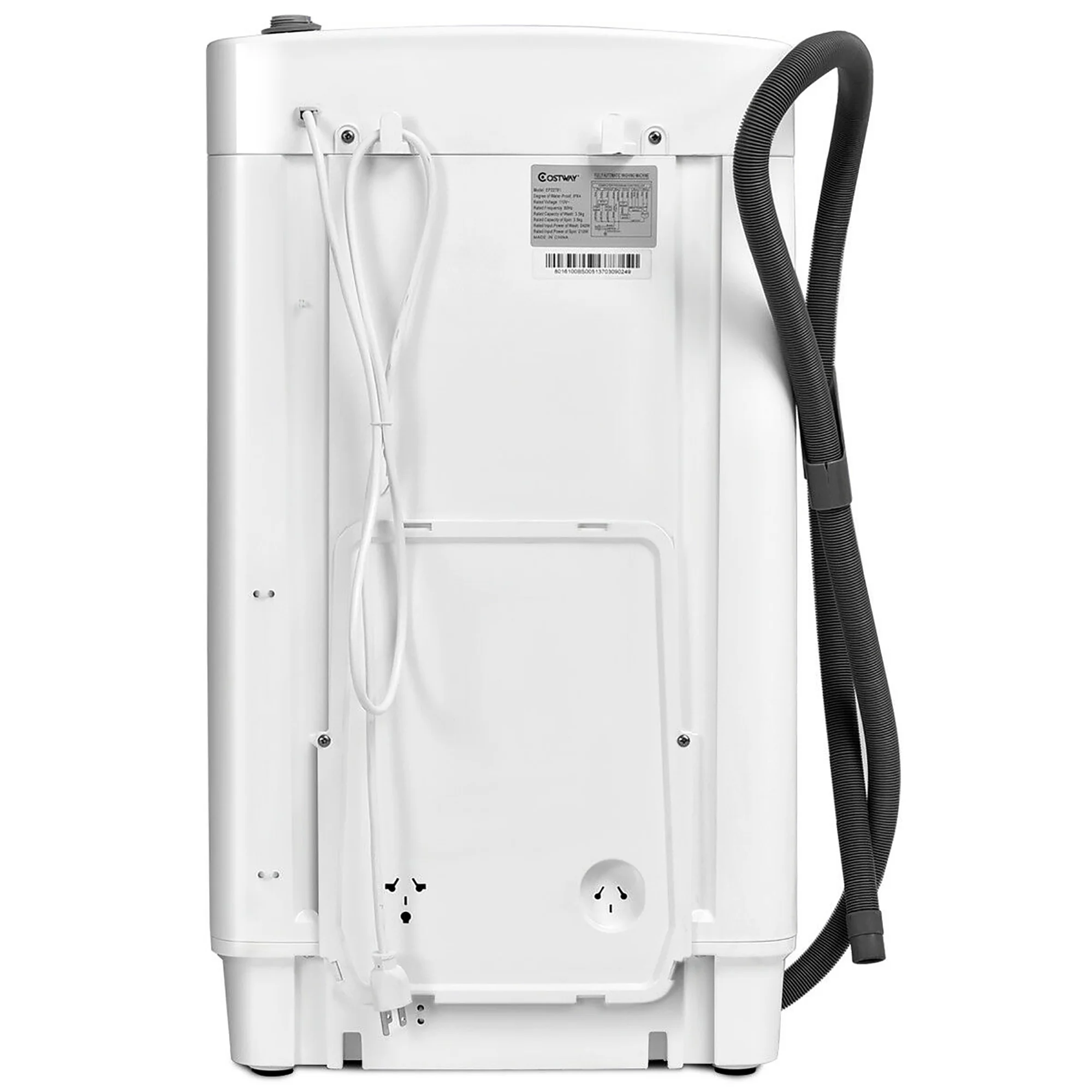 Costway Full - Automatic Laundry Wash Machine Washer Spinner Drain Pump
