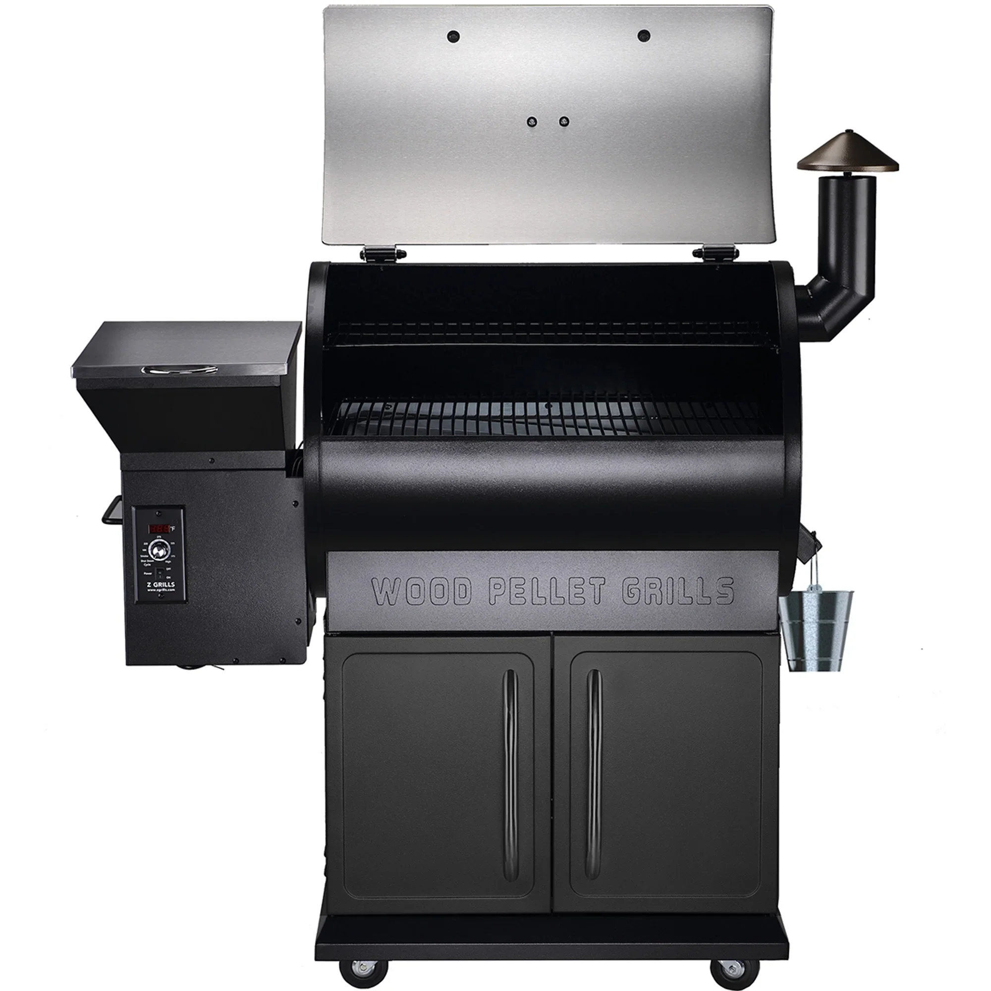 Grills ZPG-700E 697 sq. in. Pellet Grill & Smoker Stainless Steel