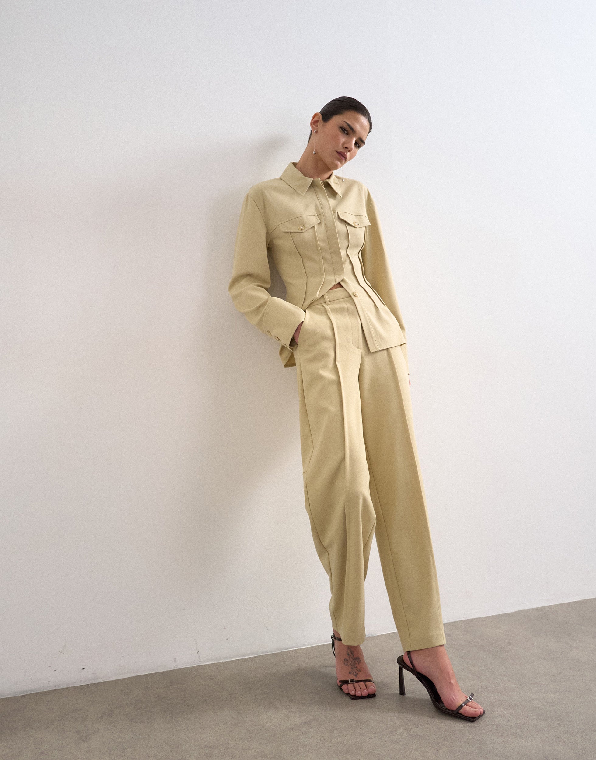 VERO MODA® TSWERA High rise Tailored Trousers