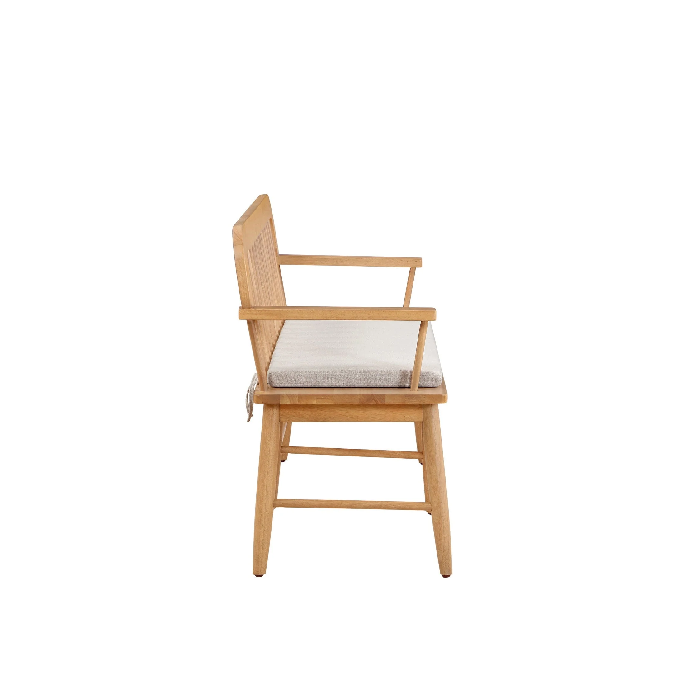 Windemere Solid Wood Bench, Natural Oak finish, by Dave Jenny Marrs - Image 8
