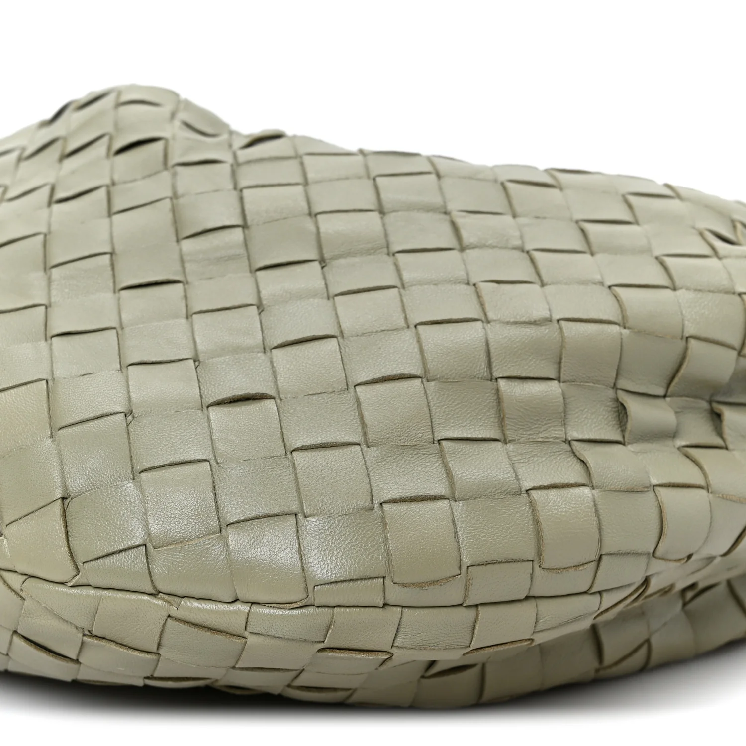Nappa Intrecciato Teen Jodie Hobo Travertine