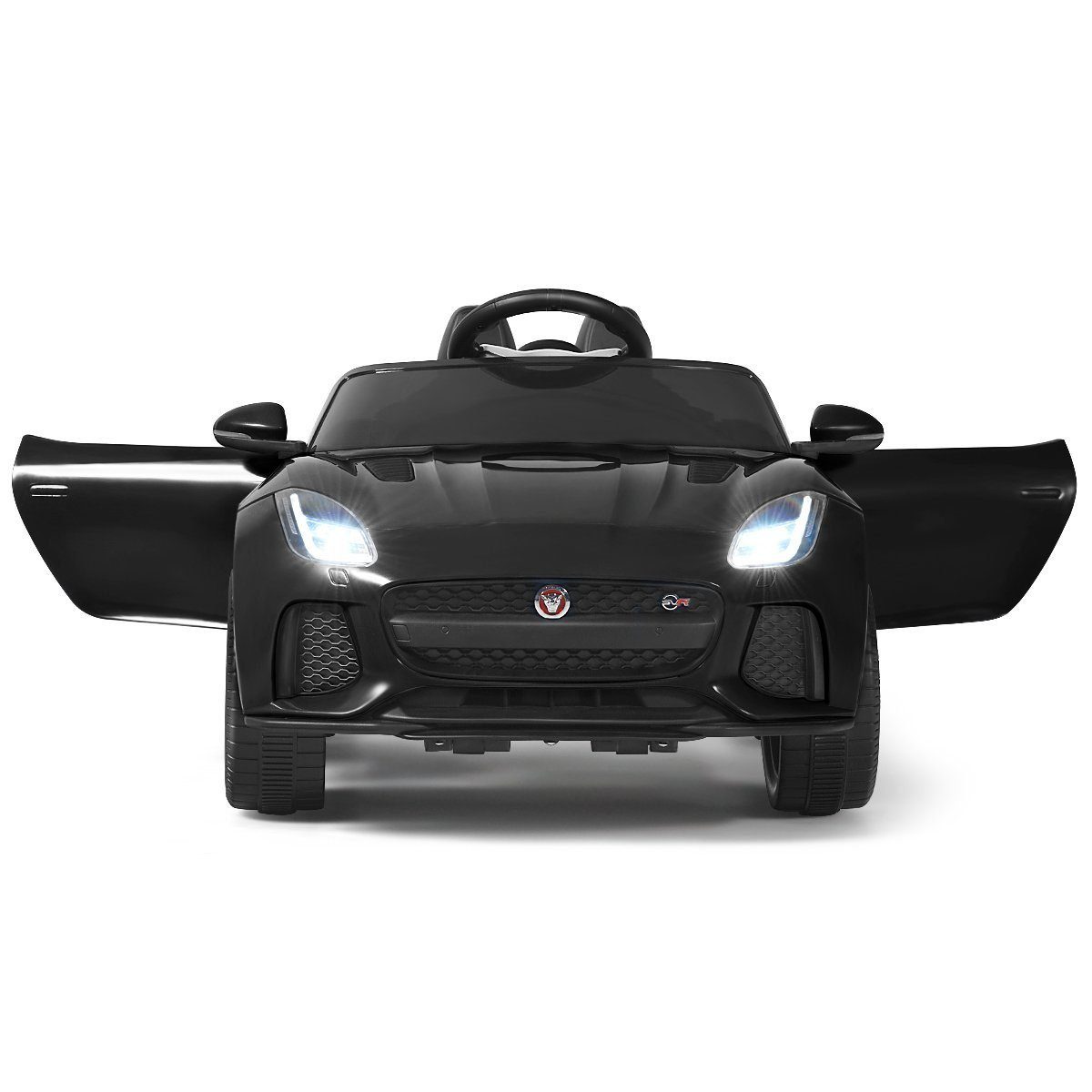 COSTWAY Elektro-Kinderauto Jaguar, avec appareils et musique