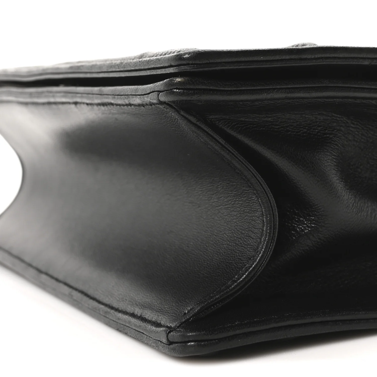 Lambskin Medium Diorama Flap Bag Black