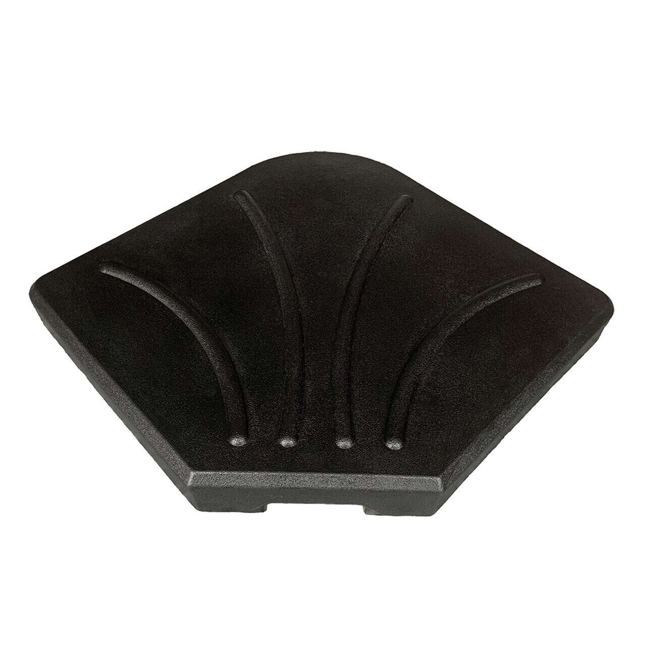 Dalle de lestage noire en béton 25 kg