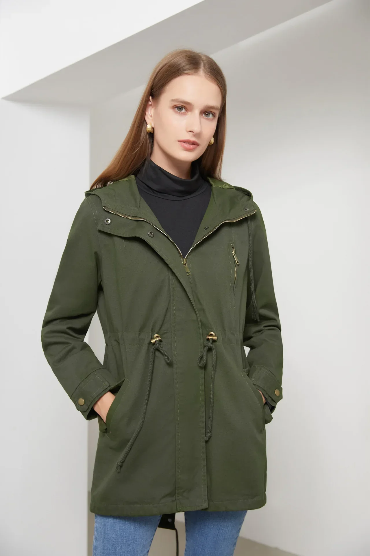 Sophie Paris | Veste à capuche élégante