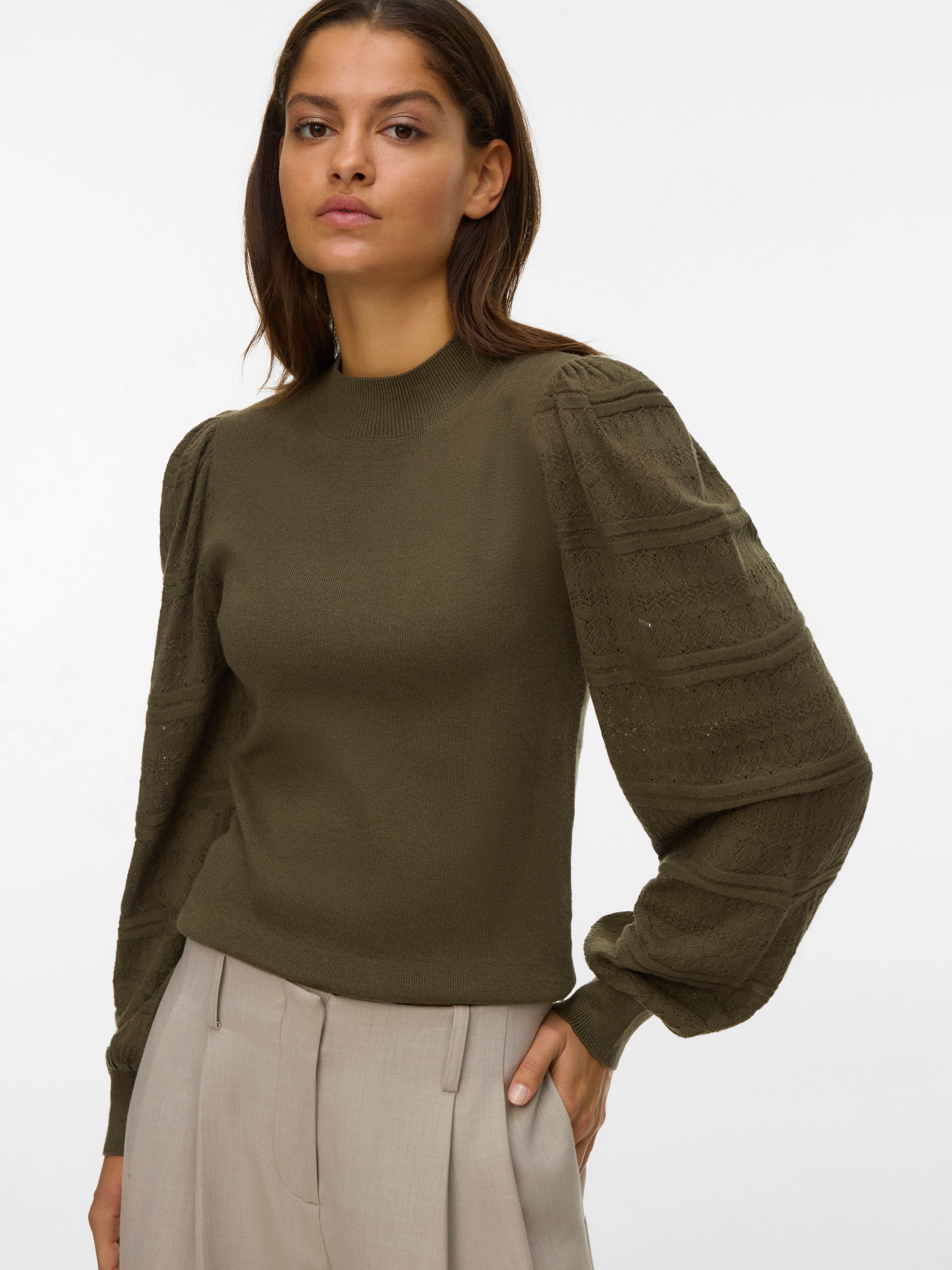 VERO MODA® VMNEWLIMONE Knitted pullover