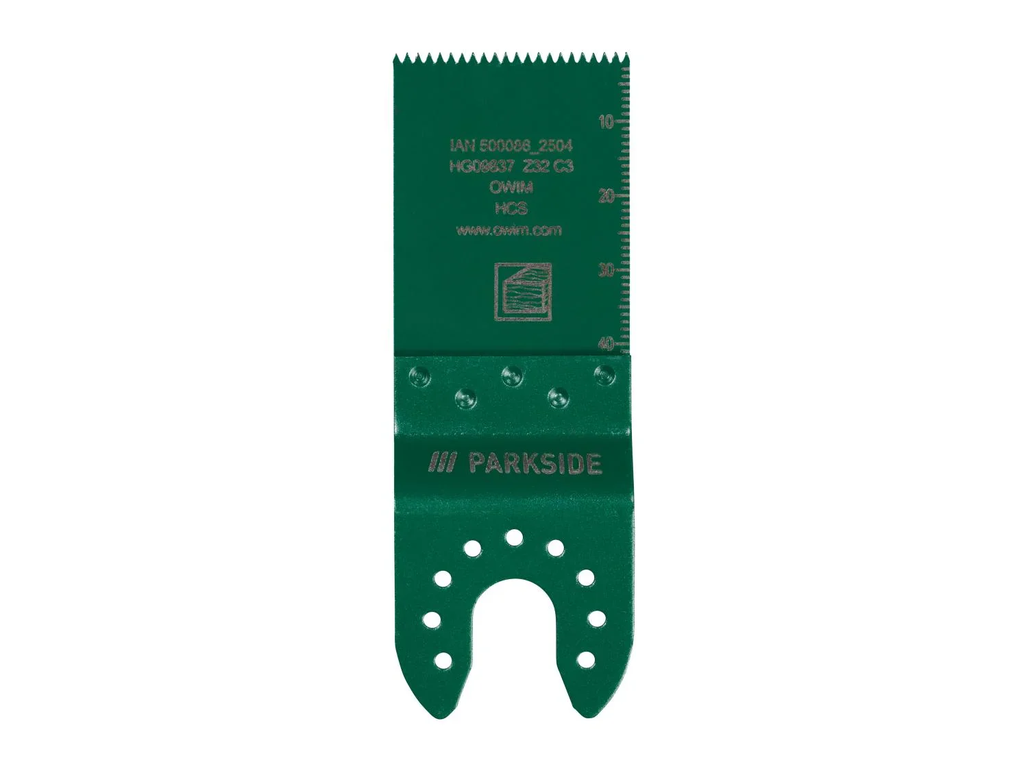 PARKSIDE Accessoire pour scie, Plateau de ponage ou Feuilles abrasives triangulaires
