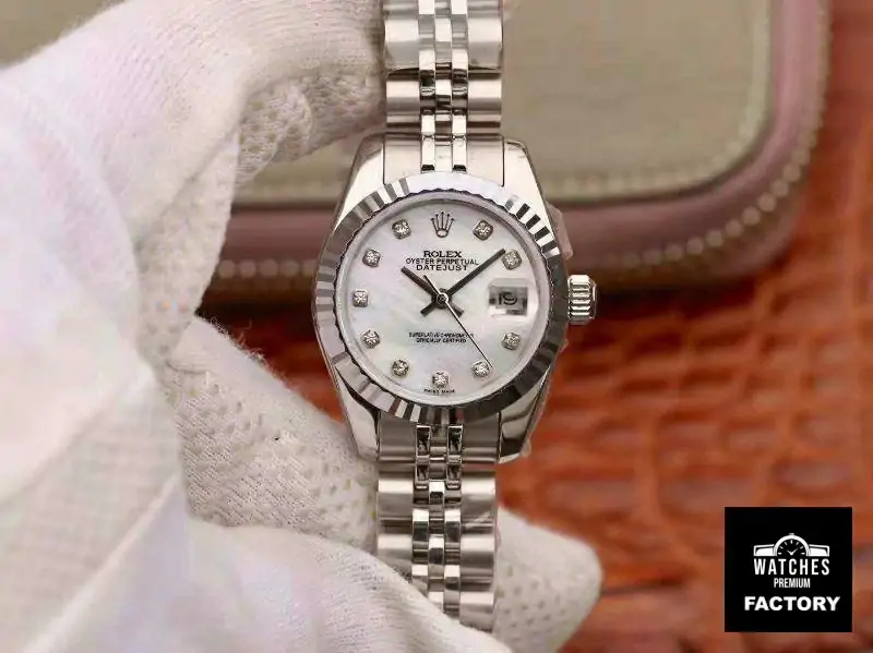 Rolex Lady Datejust 28MM White Dial