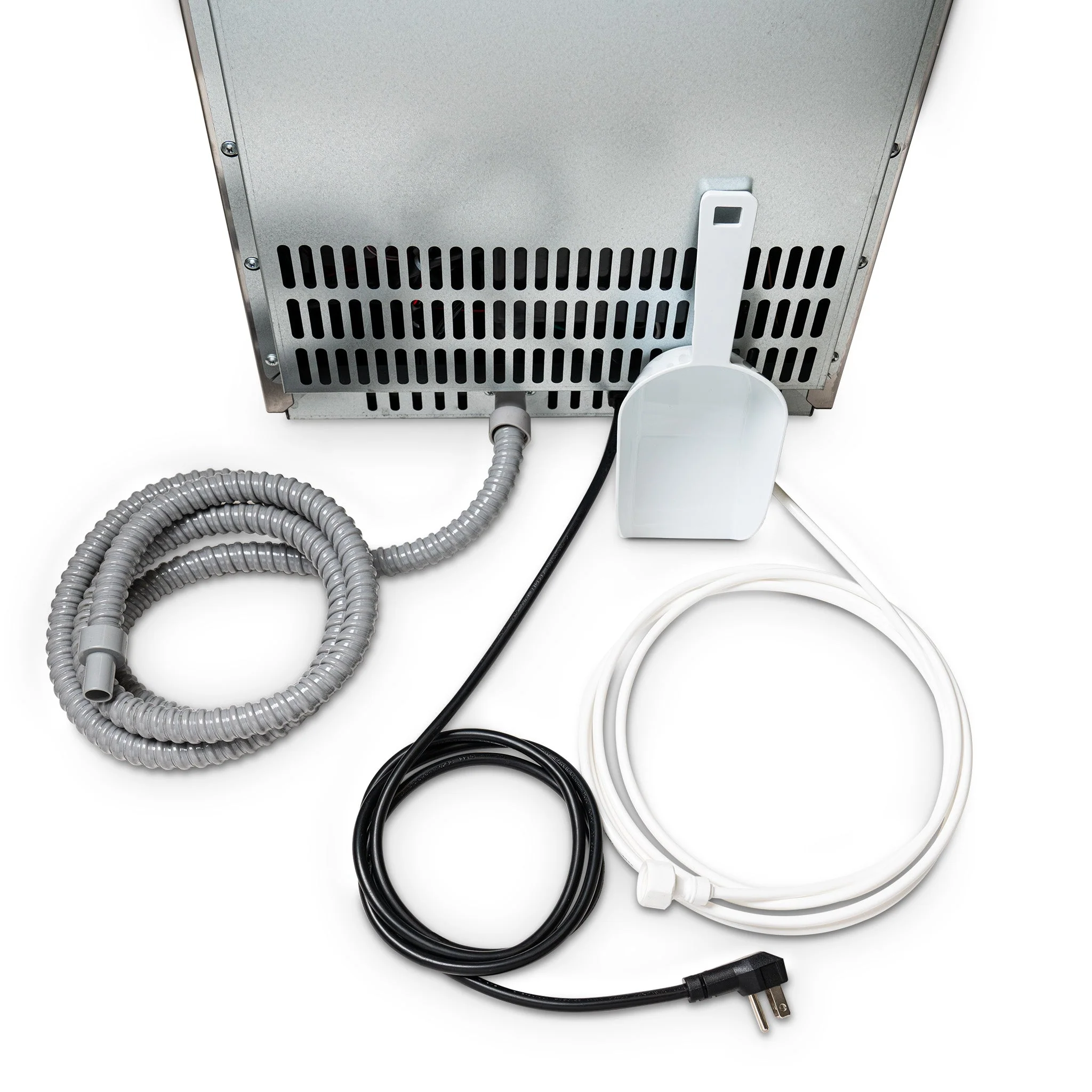 Newair 15” Undercounter Nugget Ice Maker, 66 lbs/day - Stainless Steel