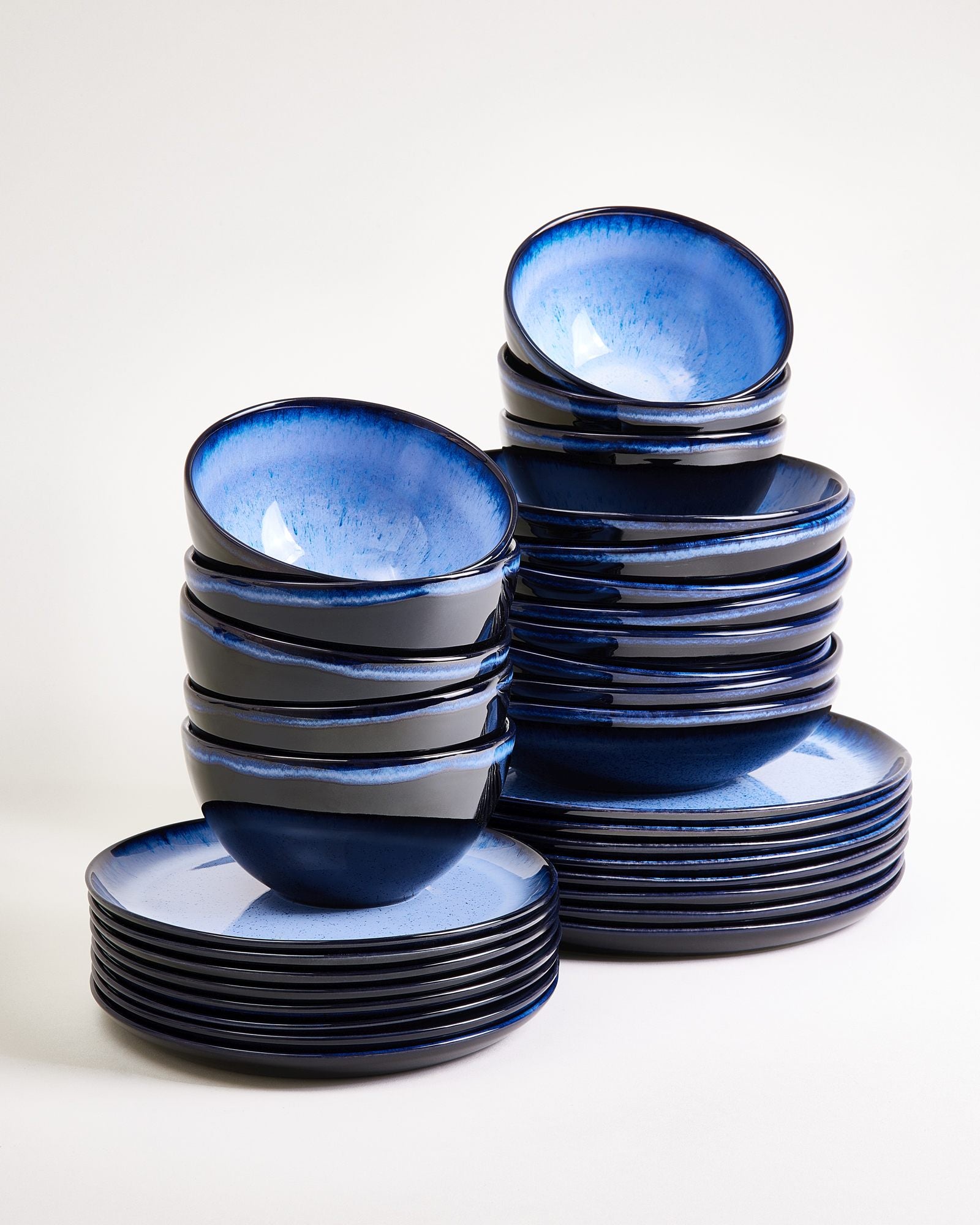 MELIDES - TABLEWARE SET WHITEWATER 32 PIECES