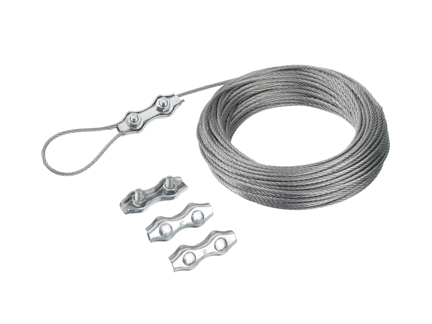 PARKSIDE Cble en fil d'acier, 15 m