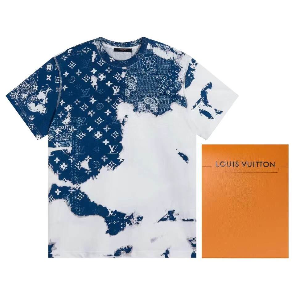 【LOUIS VUITTON】（ルイヴィトン）半袖 男女兼用、ご好評に付き再入荷！Tシャツ