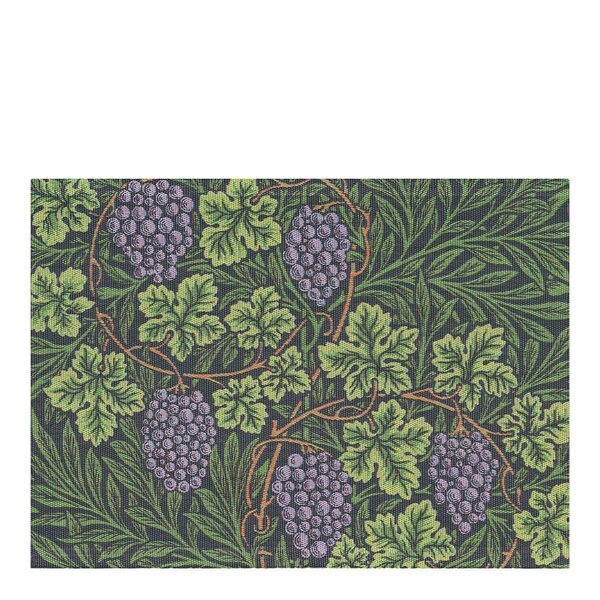 William Morris Vine bordbrikke 35x48 cm grønn