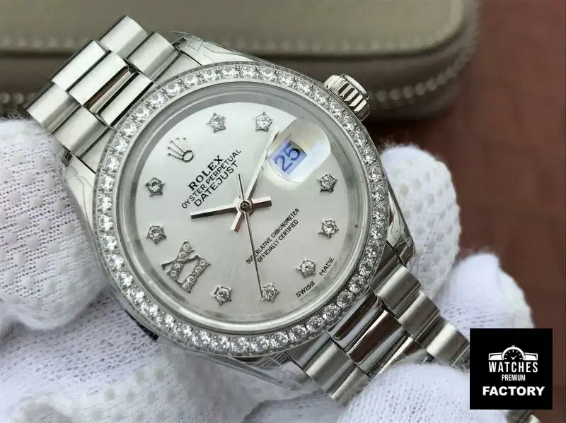 Rolex Lady Datejust 279136RBR 28mm Silver Dial