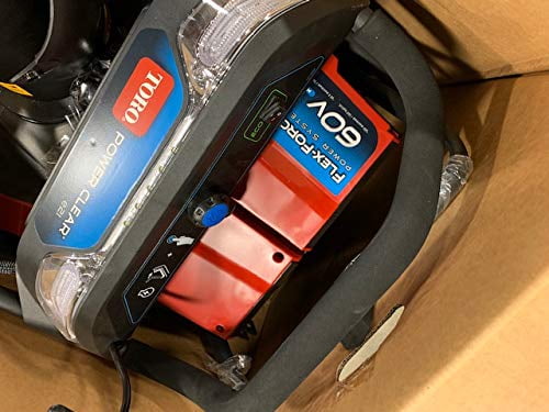 Toro Power Clear 21 in W Single Stage Electric Start Battery Snow Blower Image 3