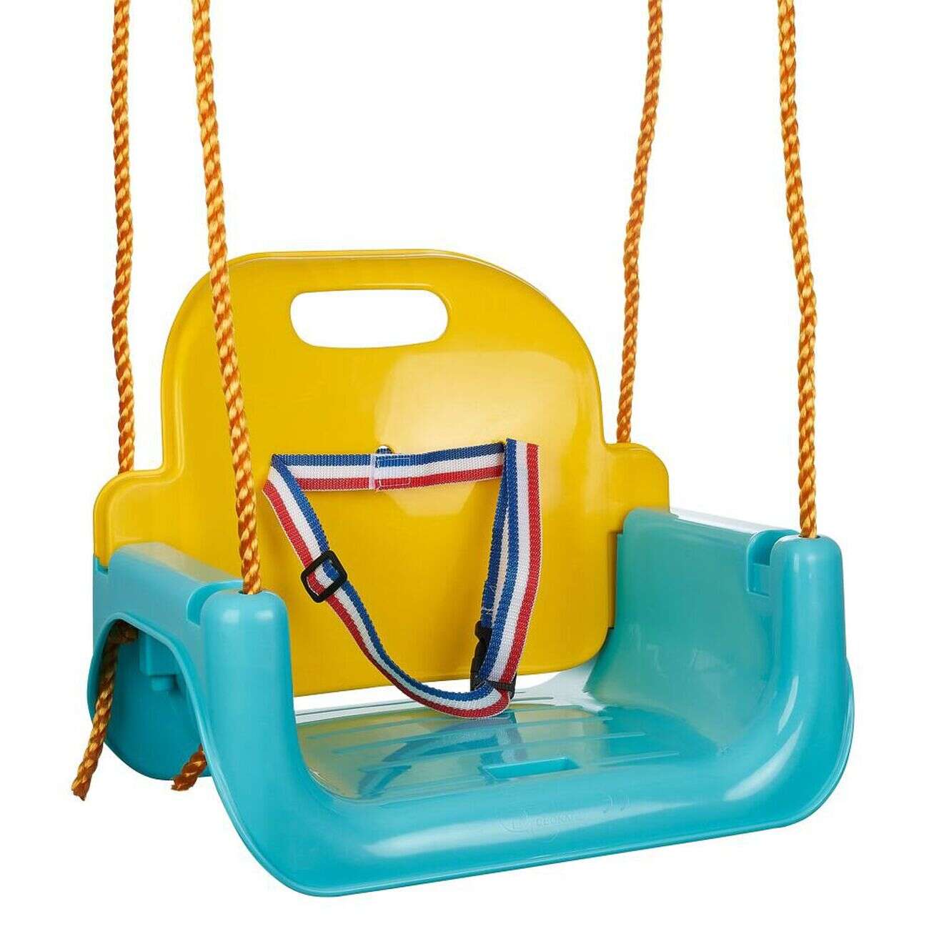 Balançoire évolutive avec dossier et T-barre 3en1