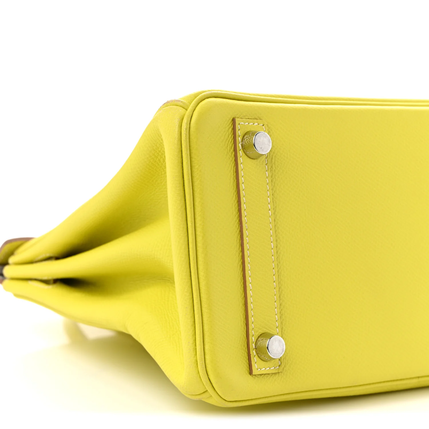 Epsom Candy Birkin 25 Lime Gris Perle