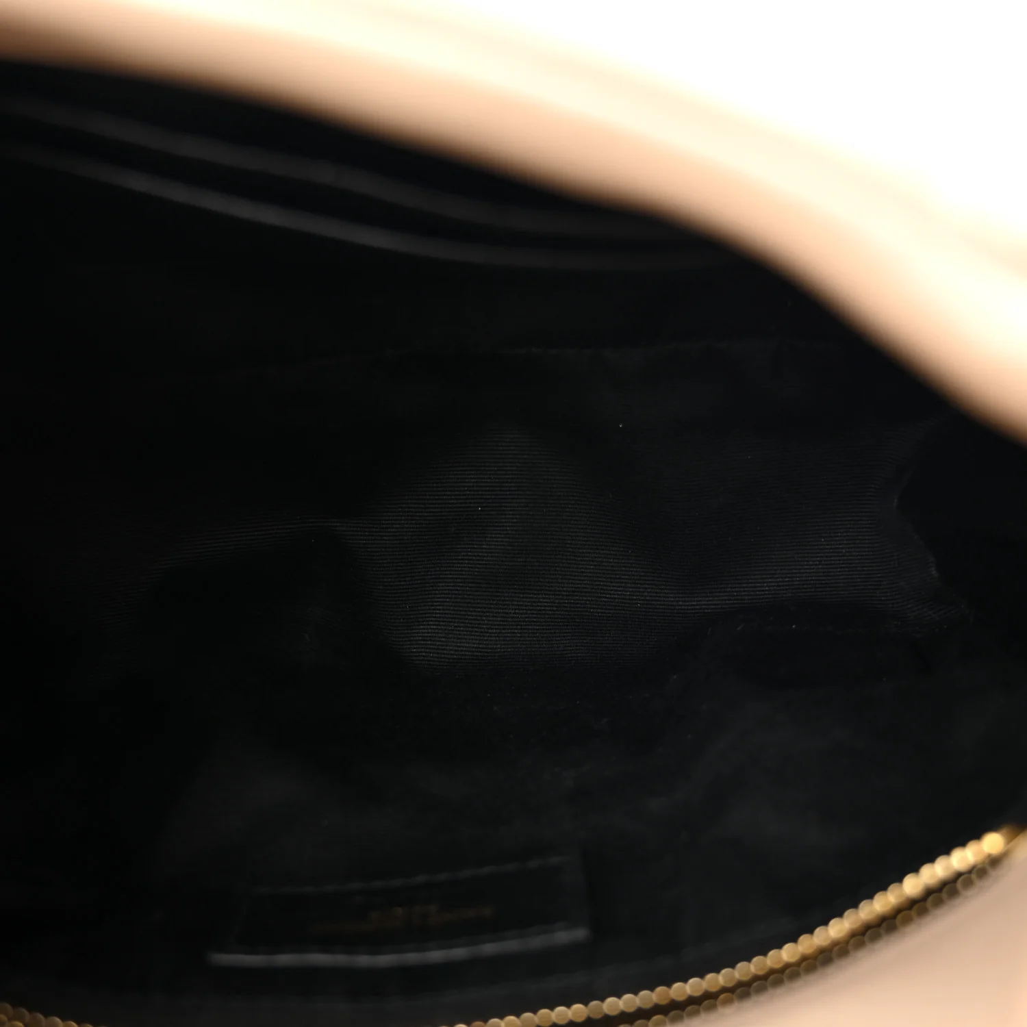 Lambskin Quilted Toy Loulou Puffer Monogram Chain Satchel Nude Powder