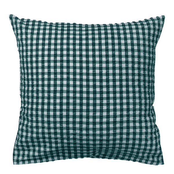 Bæk&Bølge putetrekk 63x60 cm grønn/lys blå