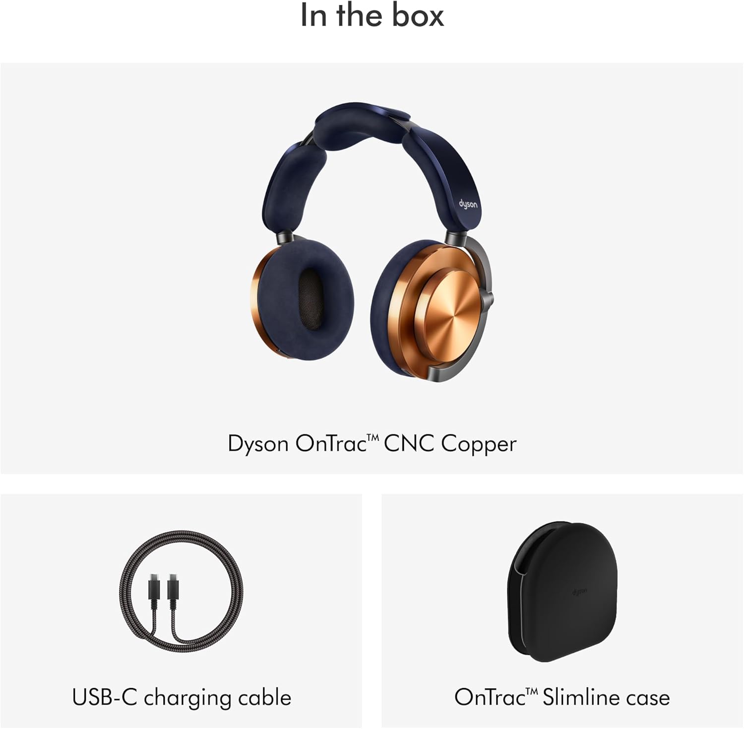Dyson OnTrac™ Headphones  CNC Copper