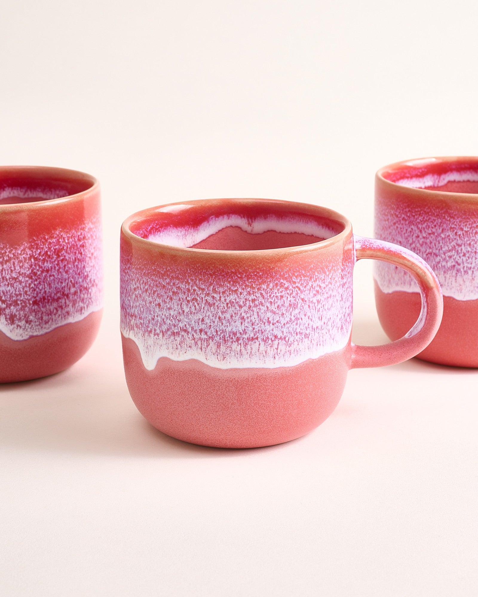 COIMBRA - LARGE MUG RED SET OF 6