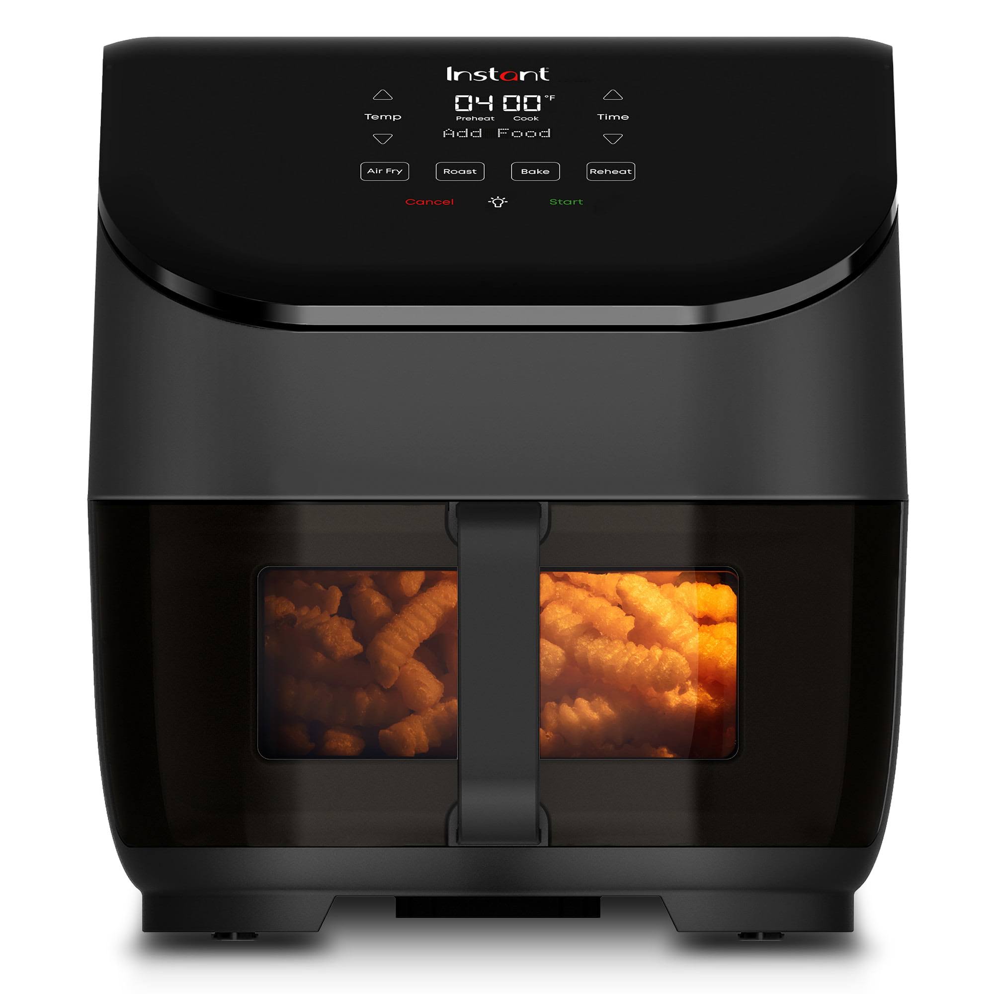 Instant Vortex 5 qt Single Basket 4-in-1 Air Fryer Oven with ClearCook Window