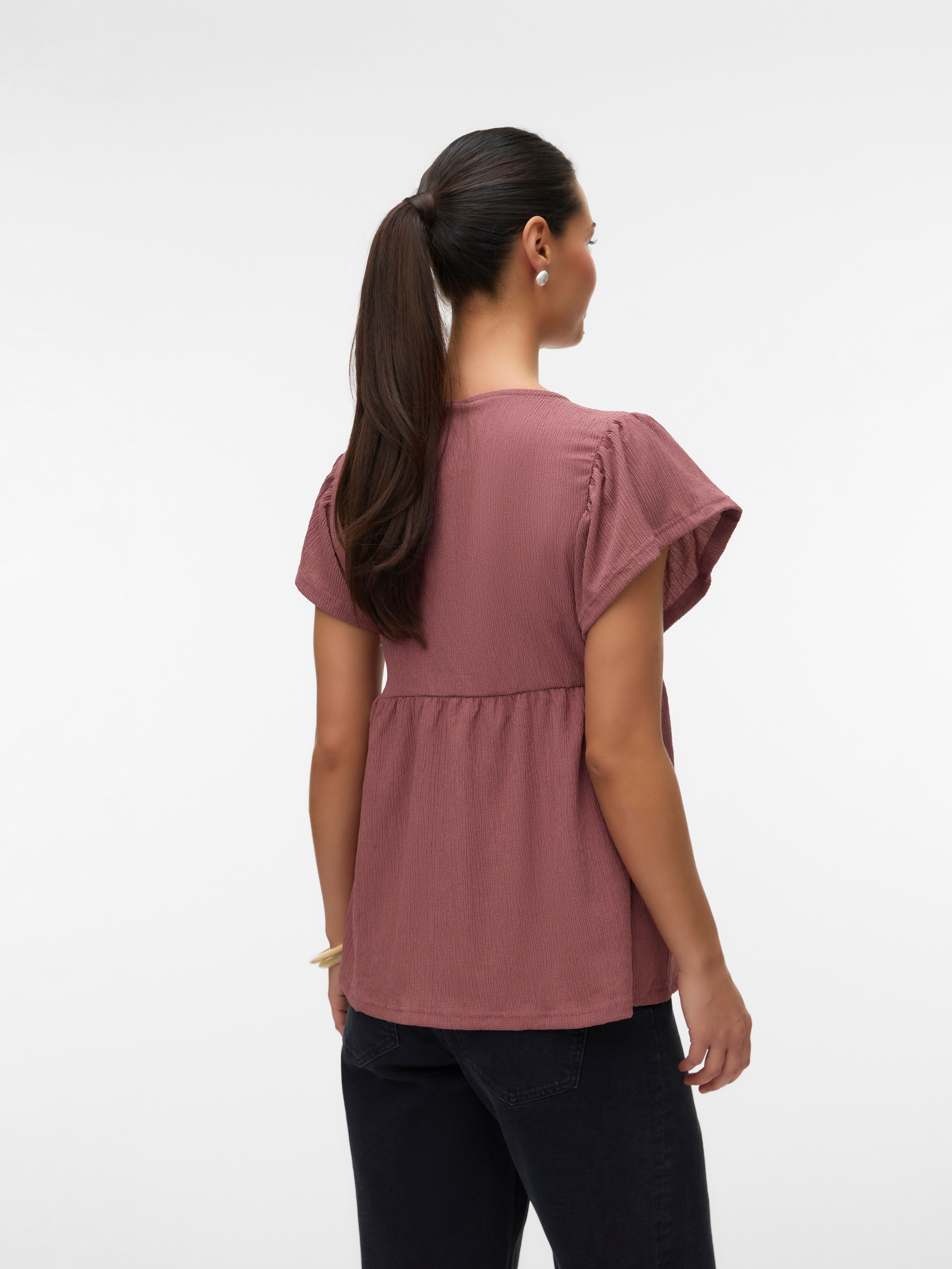 VERO MODA® Regular Fit V-Neck Top
