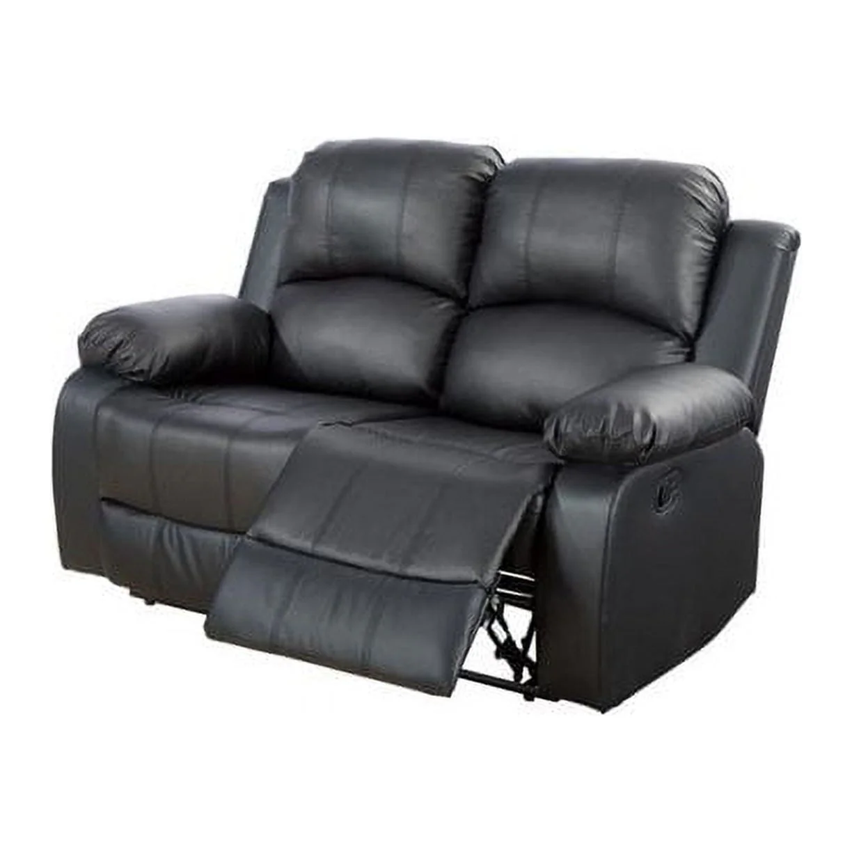 Ainehome Furniture 3 - Pieces Recliner Sectional Sofa Set, Reclining Living Room Sofa, Loveseat, Chair (Black, Living Room Set 3+2+1)
