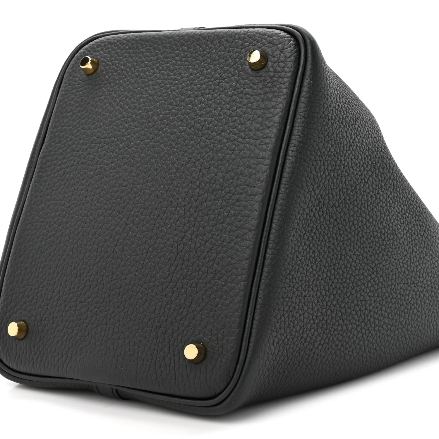 Taurillon Clemence Picotin Lock 22 MM Black