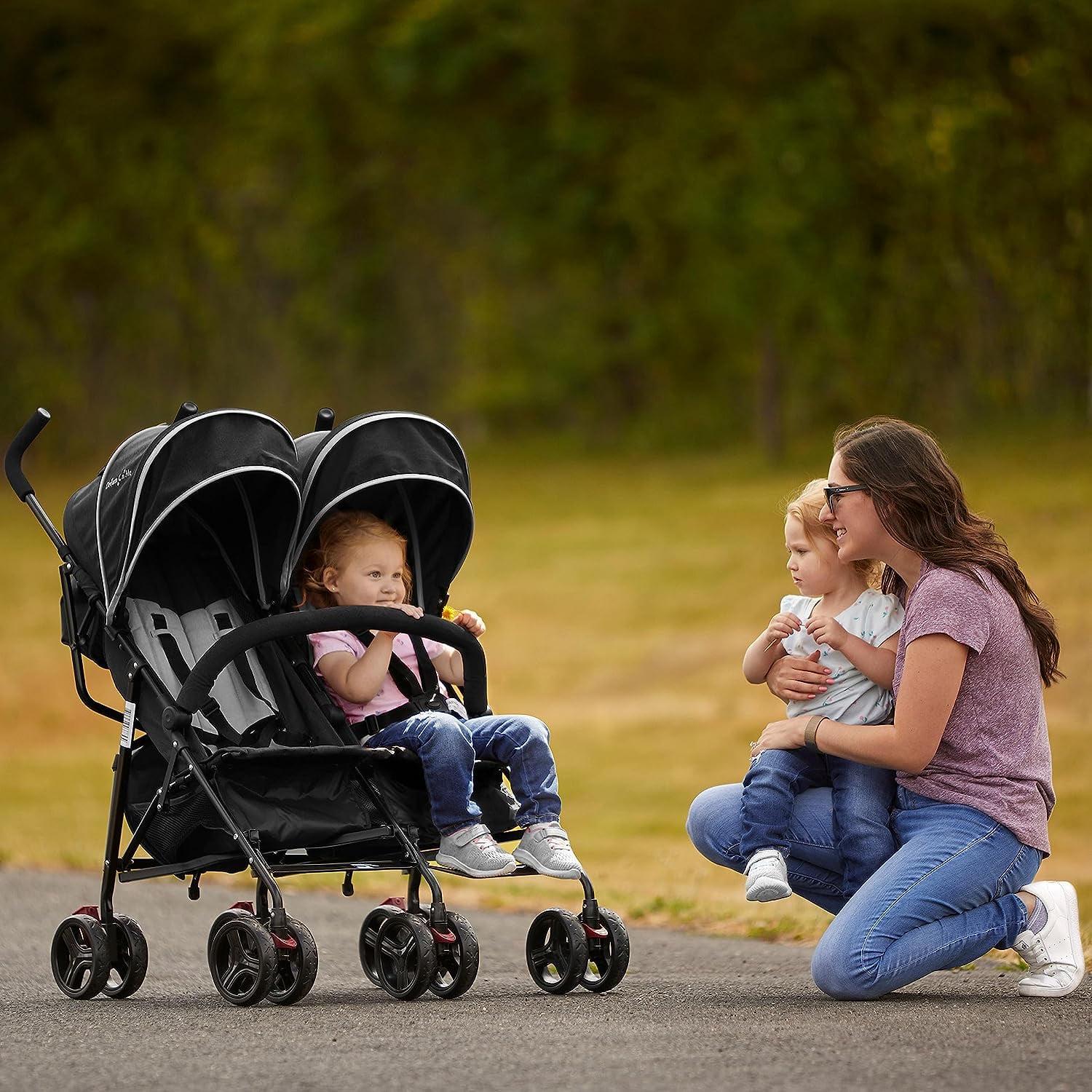 Volgo Twin Umbrella Stroller - Image 2