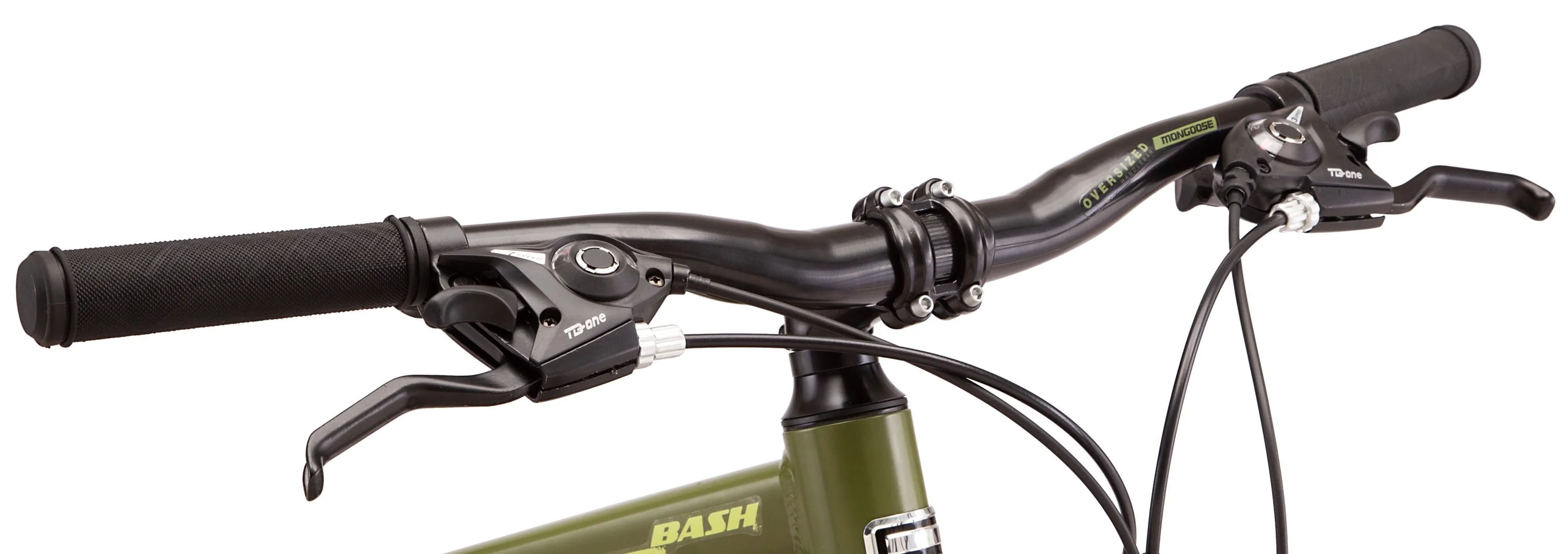 Bash Suspension mountain bike, 21 speeds, 26-inch wheels, green - Image 7