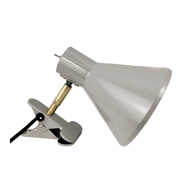 Sleep vegglampe med klemme 16 cm beige
