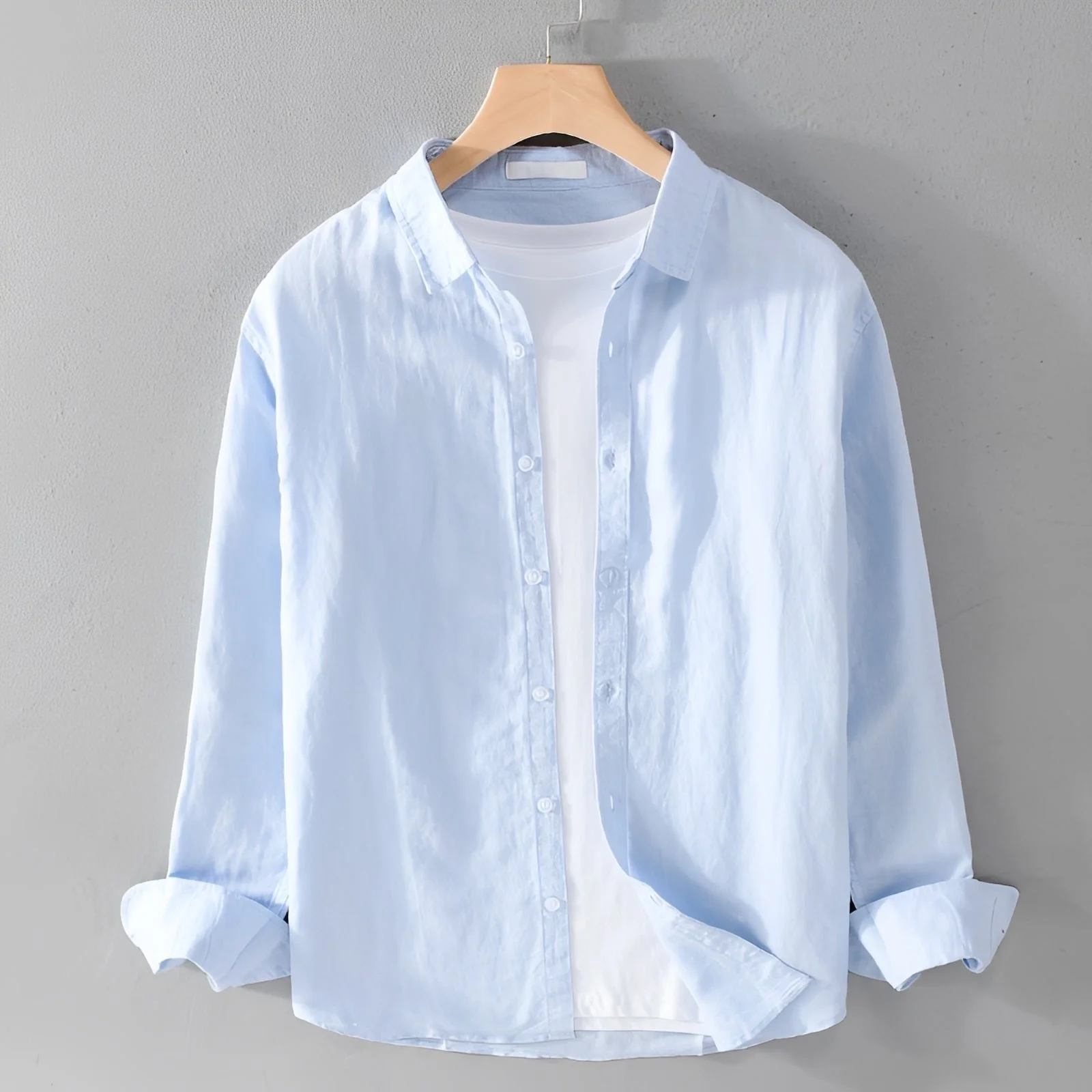 Rupert - Chemise Confortable à Manches Longues