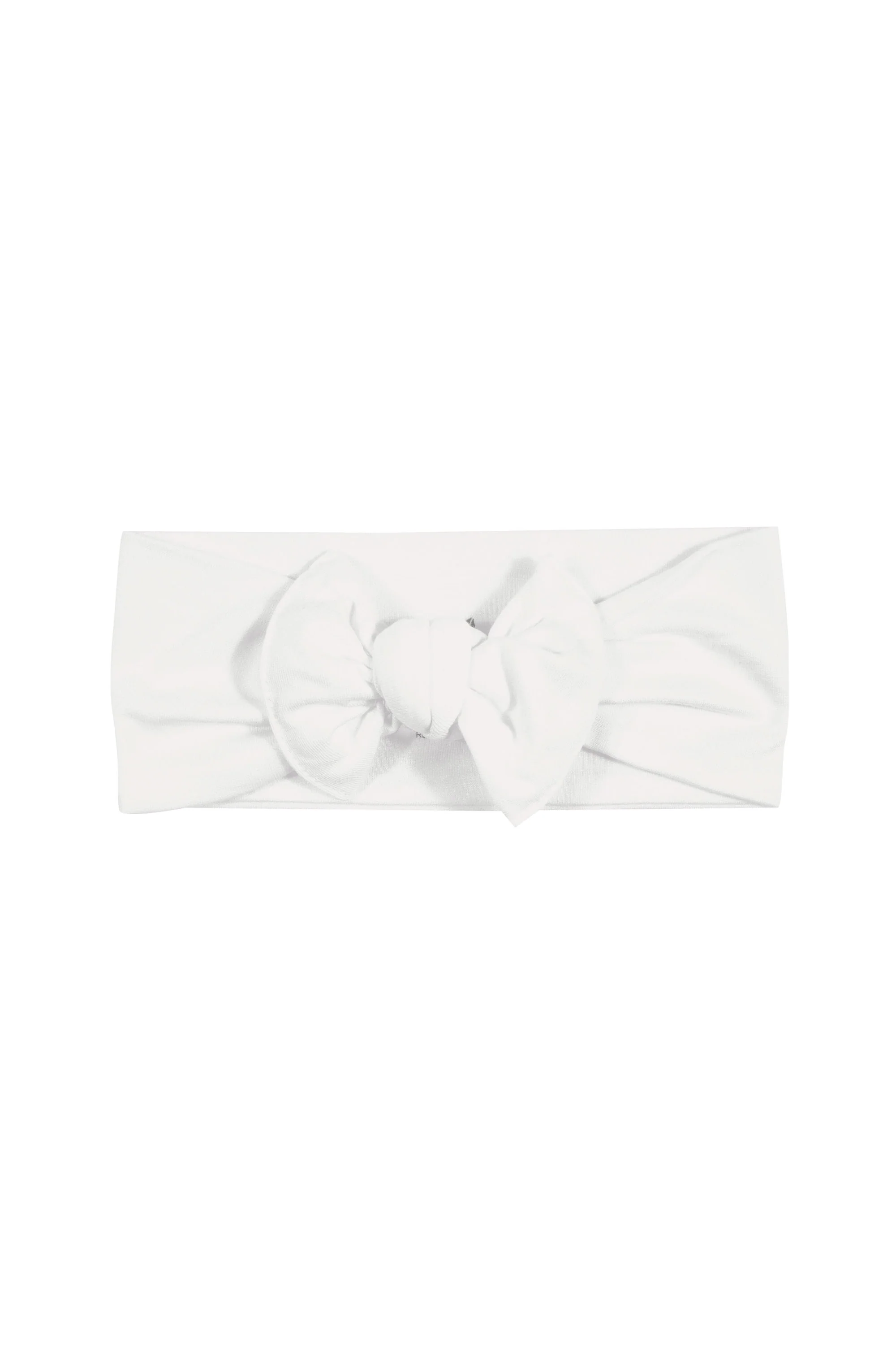 Knotted Bow Headband in Cloud