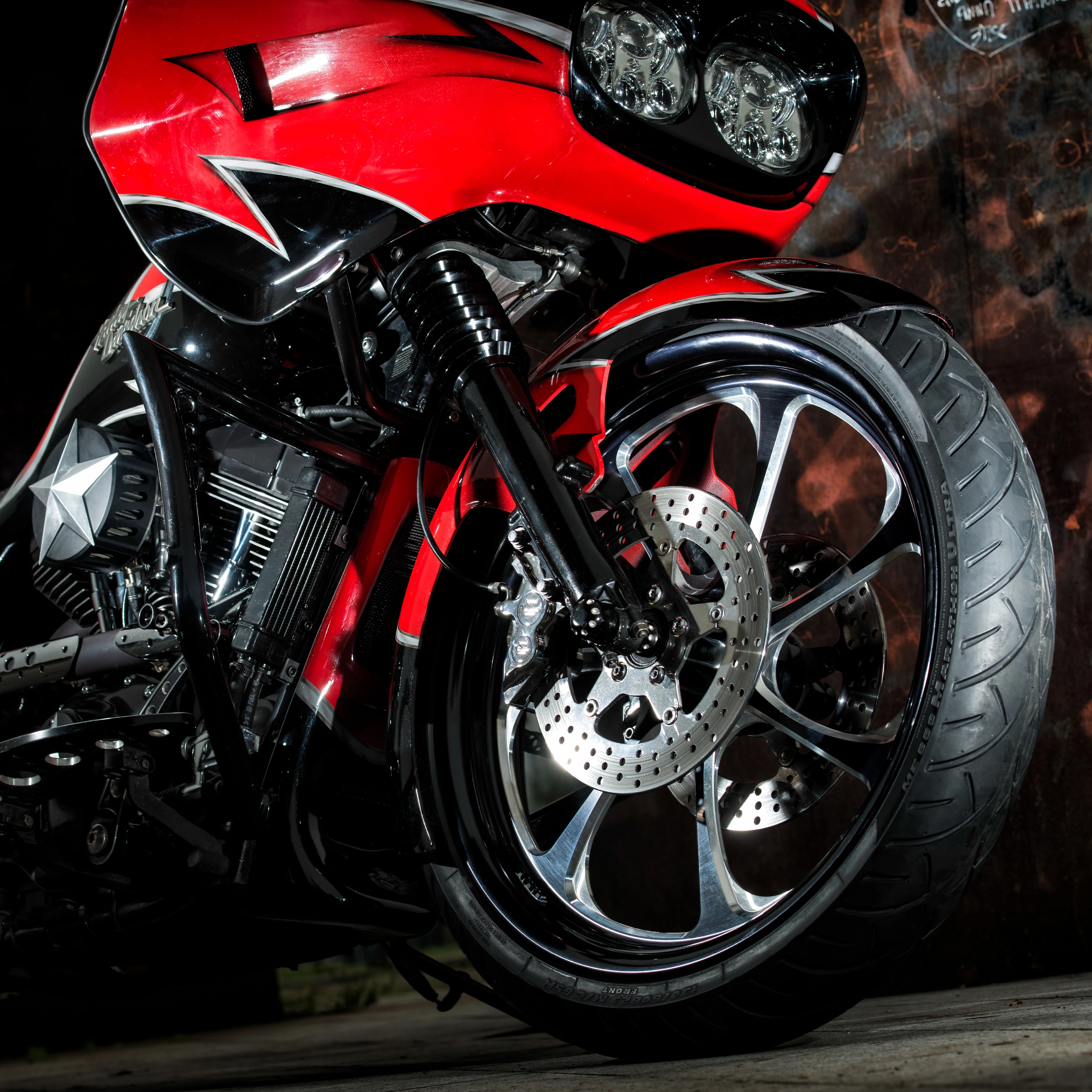 ME 888 Marathon Ultra Front 140/80-17 69H Motorcycle Tire with Keychain - Image 8