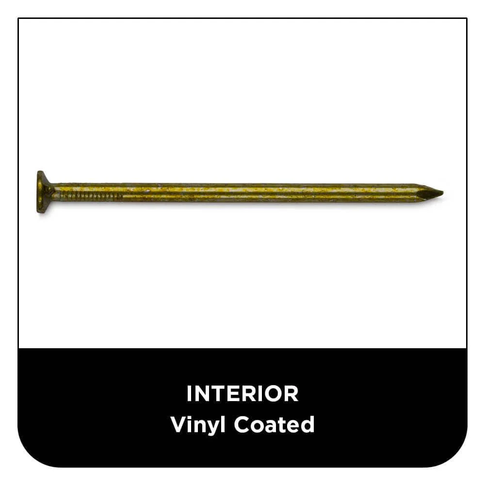 PRO-FIT 3-1/4 in. (16D) Vinyl Coated Sinker Framing Nails, 5 lb Box (310-Count)