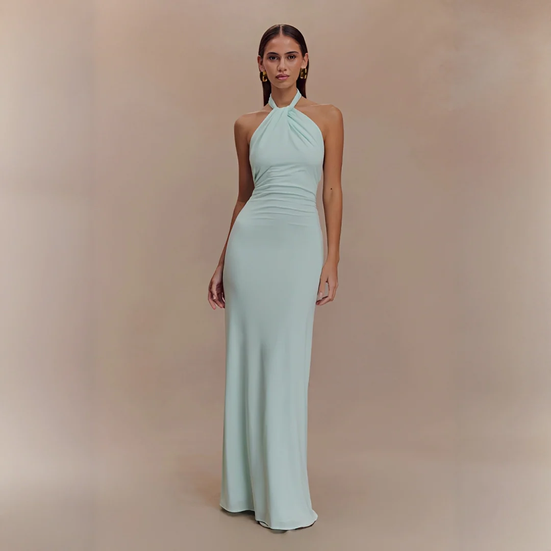 Mabel - Robe Maxi Chic avec Dos Dévoilé