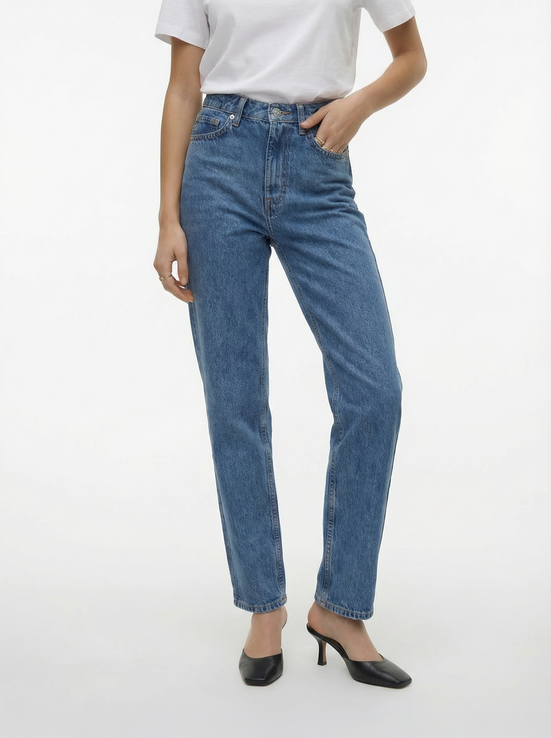 VERO MODA® TSORIGINAL High rise Mom Fit Jeans