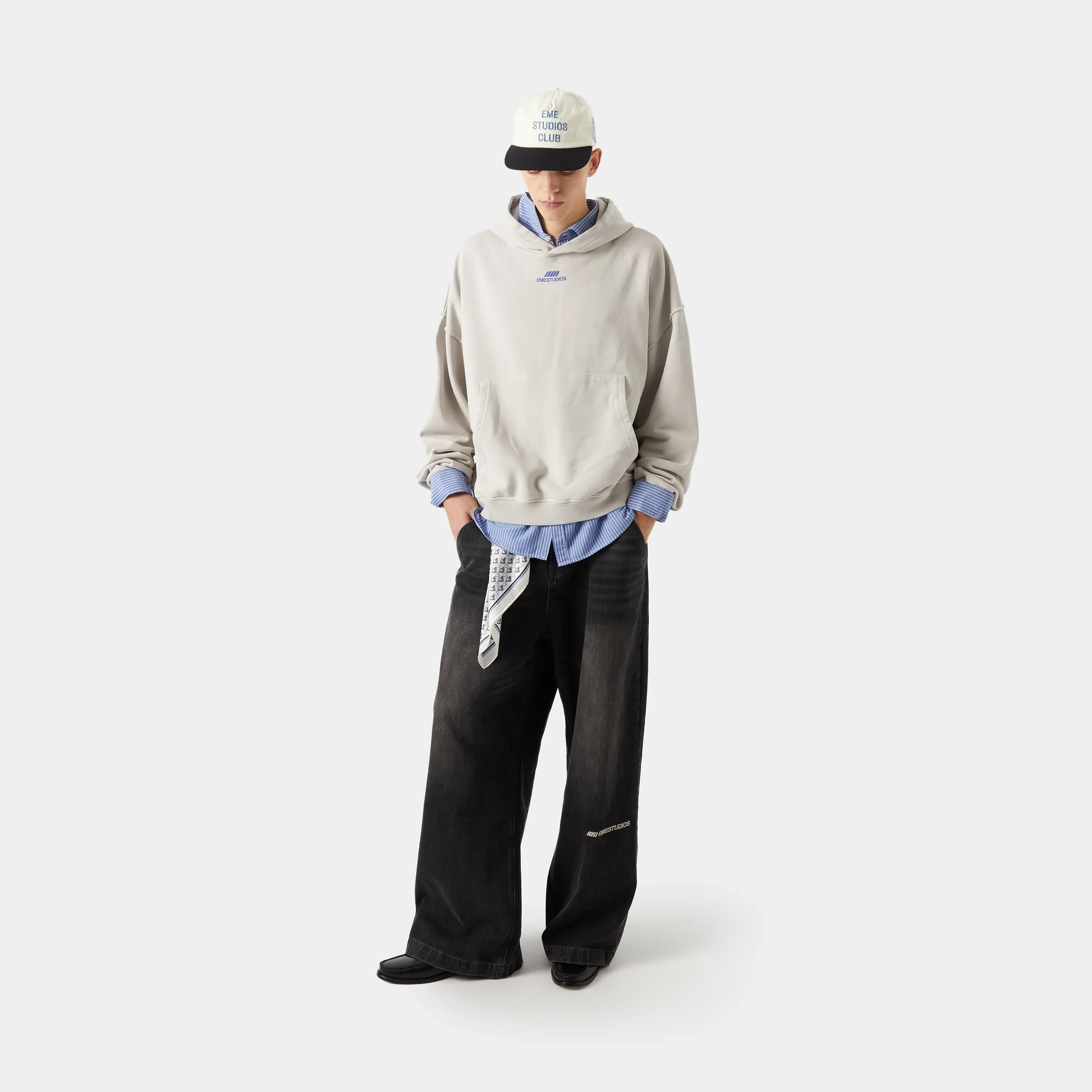 Whiz Soft Stone Oversized Hoodie